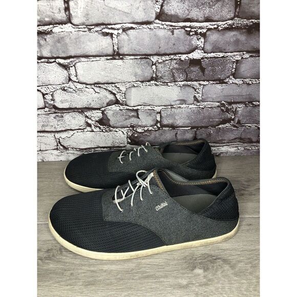 Olukai Nohea Moku Blue Gray Mesh Casual Slip On Sneakers Shoes Men Sz 13M US/46 main image 10